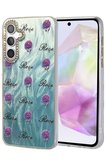 Newface Samsung Galaxy A35 5G Kılıf Blade Aynalı Desenli Kapak - Desen 9