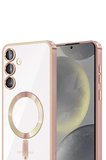 Newface Samsung Galaxy A35 5G Kross Magneticsafe Kapak - Rose