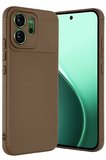 Newface Oppo Reno 14 Auto Focus Karbon Kapak - Kahverengi