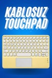 Bluetooth Touchpad Klavye Ultra İnce Taşınabilir Q Klavye Yeni Nesil