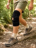 Sporcu Patella Dizliği Esnek Ligamentli Silikon Pedli Menisküs Diz Destek Bandajı
