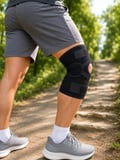 Ligamentli Dizlik Açık Patella Yan Destekli Ayarlanabilir Bantlı Sporcu Dizliği