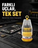 Elektronik Tamir Tornavida Seti Ateşe Dayanıklı ve Ergonomik