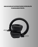 Ergonomik Konforlu Kablosuz Kulak Üstü Bluetooth Kulaklık Yeni Nesil