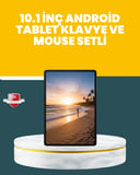 10.1 İnç IPS Ekranlı Android Tablet Bilgisayar Seti