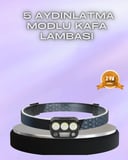 El Hareket Sensörlü LED Kafa Feneri 5 Mod Ayarlanabilir