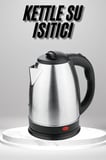 Su Isıtıcı 220 - 240 V Paslanmaz Çelik Kettle Uzun Ömürlü 2000 Watt