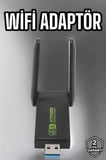 Wifi Adaptör Çift Bantlı Kablosuz Wifi Adaptörü