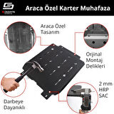 S-Dizayn Fiat Egea Cross Çelik Karter Muhafaza Koruma 2020 Üzeri A+ Kalite