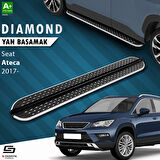 S-Dizayn Seat Ateca Diamond Krom Yan Basamak 173 Cm 2017 Üzeri A+ Kalite