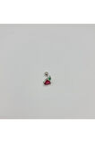 Cerrahi Çelik  Taşlı Elma Küpe Tragus Helix Kıkırdak Piercing