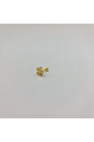 Cerrahi Çelik  Taşlı Pırıltılı Papatya Küpe Tragus Helix Kıkırdak Piercing