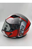 SHİRO - HUNTER E CLOWN GRAFİK - FULL FACE MOTOSİKLET KASKI XL