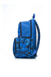 SEÇTİM ALDIM KİDS OKUL ÇANTASI 03342 MAVİ KAMUFLAJ ÜÇ BÖLMELİ