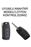 Fiesta Focus B-max Kuga Silikon Anahtar Koruma Kılıfı Mavi Renk