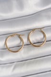 316 Çelik Gold Renk 22mm Kadın Halka Model Kadın Küpe TJ-BKP10507