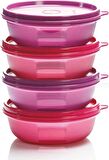 Tupperware Şeker Kaplar Saklama Kabı 4'lü Pembe -Mor