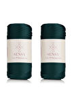 SENSY Premium 400 Gr Polyester Makrome İpi 2 mm 2li Set Ekru makrame ip supla çanta ipi No:4