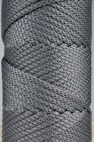 SENSY Premium Polyester Makrome İpi 5 Mm Pp cord 2li Set Ekru, Jumbo İp, makrame, Supla,çanta İpi