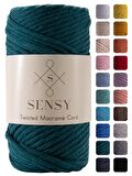 SENSY Premium Taranan Makrome Makrame Taranabilir Pamuk Makrome İpi