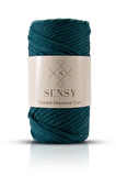 SENSY Premium Taranan Makrome Makrame Taranabilir Pamuk Makrome İpi