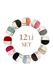 SENSY Premium 12 Adet 50gr Baby Cotton Amigurumi Ve Punch İpi 12'li Set4