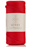 SENSY Premium 200 Gr Polyester Makrome İpi 2 MM - 230 M Supla İp Ve Çanta İpliği