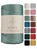 SENSY Premium Polyester PP Cord Makrome İpi 5 MM
