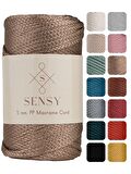 SENSY Premium Polyester PP Cord Makrome İpi 5 MM