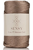 SENSY Premium Polyester PP Cord Makrome İpi 5 MM