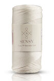 SENSY Premium 200 Gr Polyester Makrome İpi Kot Mavisi 2 Mm - 230 M Supla İp Ve Çanta İpliği