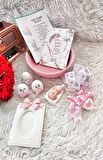 mini kırk uçurma sepeti mini pembe kız bebek 40 uçurma sepeti