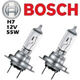 Bosch H7 12V 55W Far Ampülü 2 Adet Set