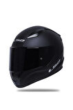 Rapid 2 Mat Siyah Kask Siyah Vizörlü