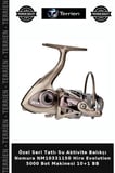 Özel Seri Tatlı Su Aktivite Balıkçı Nomura NM10331150 Hiro Evolution 5000 Bot Makinesi 10+1 BB Standart