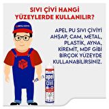 APEL HIZLI SIVI ÇİVİ MK300 390G AHŞAP, CAM, PLASTİK, AYNA YAPIŞTIRICI TUT319
