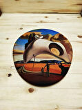 Salvador Dali Set 6 - Kupa Traverten Bardak Altlığı Mousepad Mdf Telefon Standı