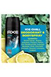 Axe Men Deodorant Ice Chill 150 ML - 3'lü Avantaj Paketi