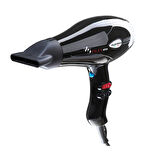 Ventoso V5 Silex5000 2500 W Profesyonel Fön Makinesi Siyah Ahşap Fön Fırçalı