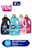 ABC Renkliler - Siyahlar İçin Sıvı Deterjan 4x2.7 lt 