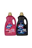 ABC Karma Renkler İçin Sıvı Deterjan 2x2.7 lt 90 Yıkama 