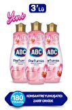 ABC Parfumia Zarif Orkide Beyazlar ve Renkliler İçin Konsantre Yumuşatıcı 3 x 1440 ml 180 Yıkama
