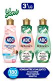ABC Parfumia & Botanics Organik Anti-Alerjik Eylül Güneşi & Nisan Yağmuru Beyazlar ve Renkliler İçin Konsantre Yumuşatıcı 3 x 1440 ml 180 Yıkama