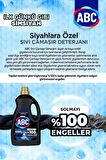 ABC Leke Karşıtı & Solmayı Engeller Renkliler ve Siyahlar için Sıvı Deterjan 90 Yıkama 2x2.75 lt