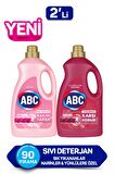 ABC Karma Renkler İçin Sıvı Deterjan 2x2.7 lt 90 Yıkama 