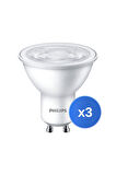 PHILIPS LED SPOT 50W GU10 SARI IŞIK 2700K 3LÜ