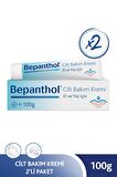 Bepanthol Nemlendirici B5 Provitaminli Kuru Cilt için  Vücut Kremi 2x100 g 
