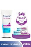 Bepanthol Sensidaily 200 ml + 3 Adet Seyahat Boy 10 gr Hediyeli