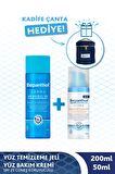 Bepanthol Derma Yüz Temizleme Jeli 200ml + SPF 25 Güneş Koruyuculu Yüz Bakım Kremi 50ml + Kadife Çanta Hediye