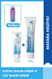 Bepanthol Cilt Bakım Kremi 100gr + Güneş Koruyucu Dudak Kremi SPF 30 & Matara Hediye